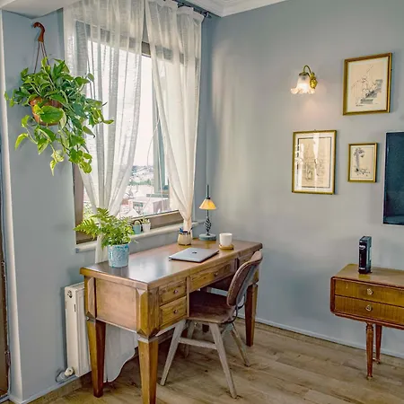 Appartement A Cozy, Quiet With Great View In Center Istambul